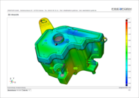 Messbericht Seite 4 : Globaler Soll-Ist-Vergleich 3D Ansicht